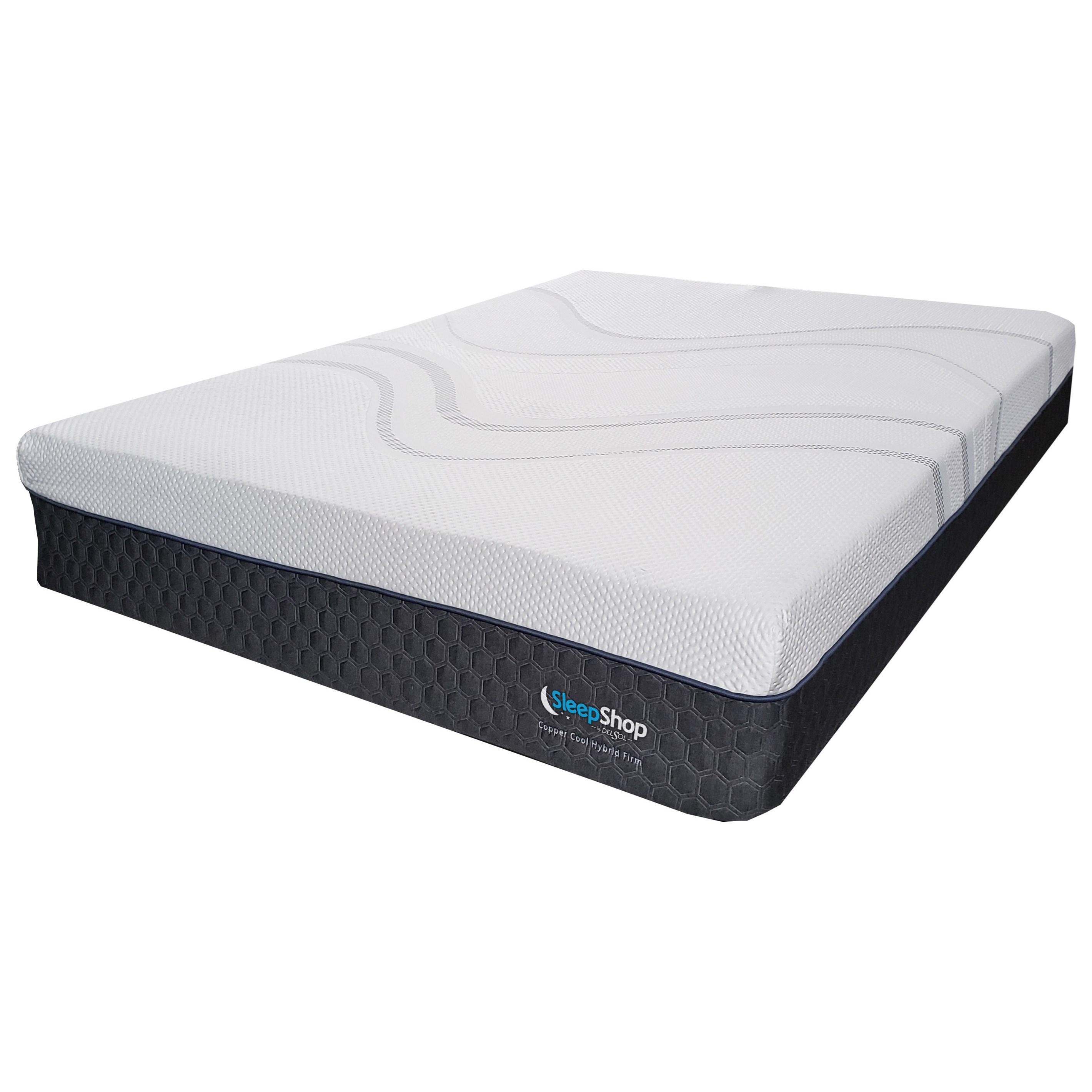 Sleep Shop Mattress Copper Cool Hybrid Medium DLCHME1180 King Hybrid